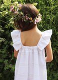 Friary Flower Girl Cutwork Dress